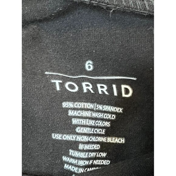 Torrid Women Pants Size 6X Black Pull On Legging Active Shorts Cacique Red Cherr - Picture 6 of 15